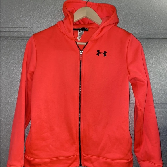 Lot 2 Girls Large Hoodies Nike Under Armour - Picture 7 of 8